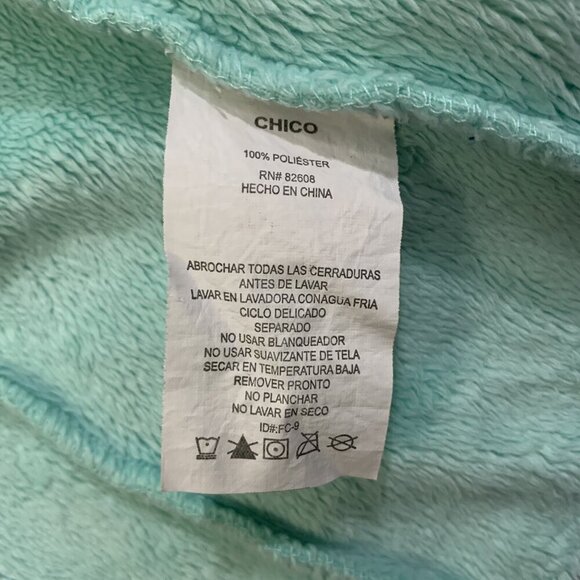 Free Country Women's Fleece Jacket Size S Green Full Zip Pockets Live in it GUC - Picture 5 of 11